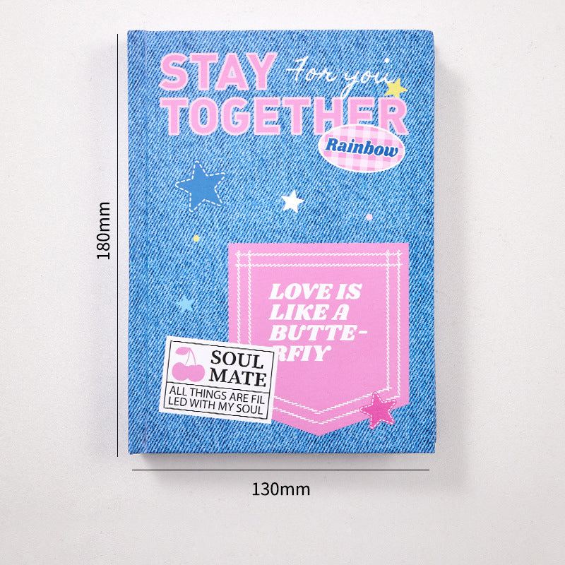192pcs Y2K Notebook B6 Hardcover Creative Pocket Notebook Notepad 2 Types