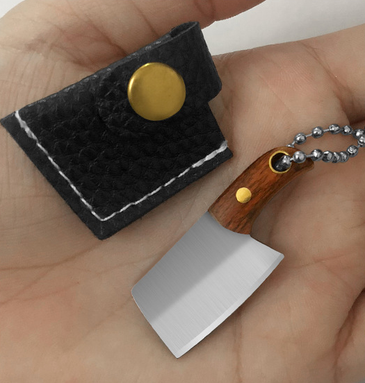 Key chain kitchen knife Mini knife, gift knife Express knife Portable knife Key knife Non folding knife Pendant accessories