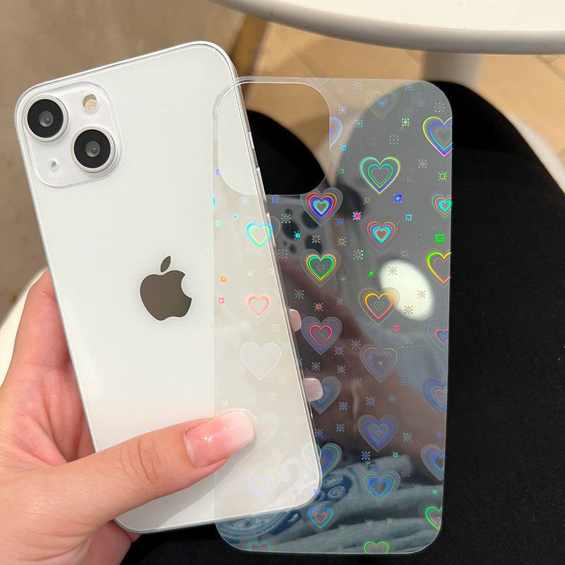 DIY Phone Case Back Card Clear Cardstock Card Membrane for iPhone Samsung Huawei etc
