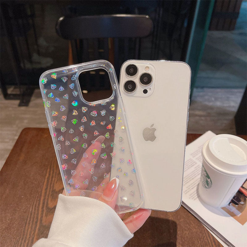 DIY Phone Case Back Card Clear Cardstock Card Membrane for iPhone Samsung Huawei etc