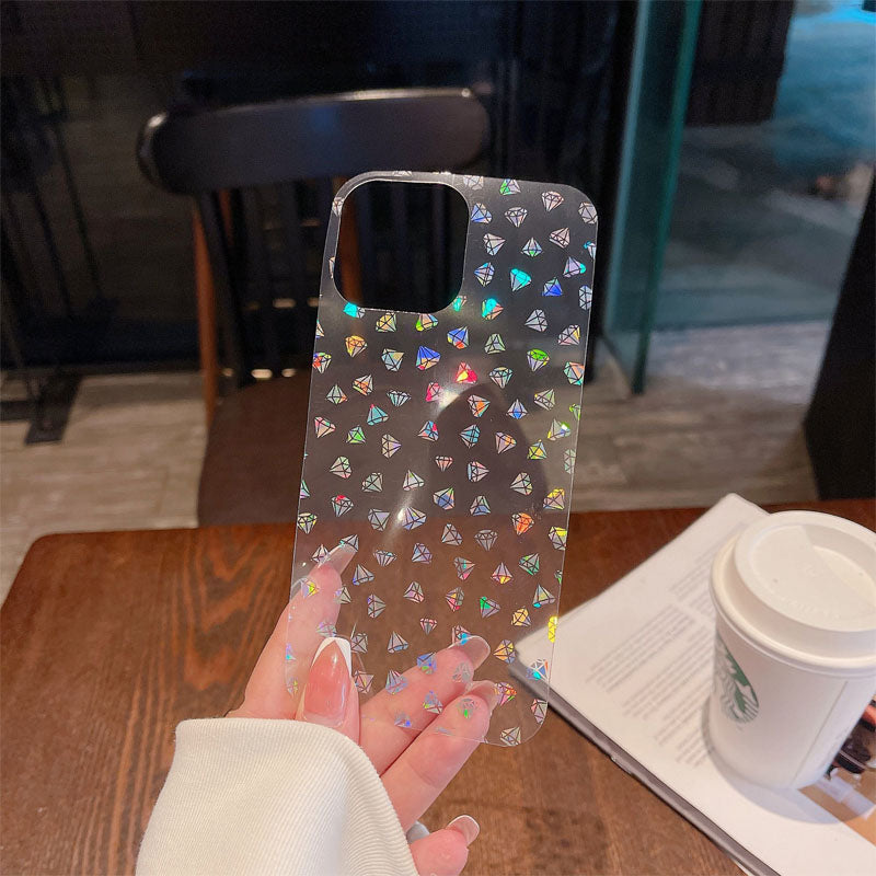 DIY Phone Case Back Card Clear Cardstock Card Membrane for iPhone Samsung Huawei etc