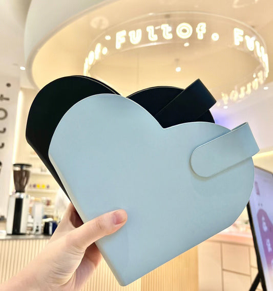 Heart Shape Notebook Binder DIY Handbook Hand Account Journal ,Available in Auguest!!