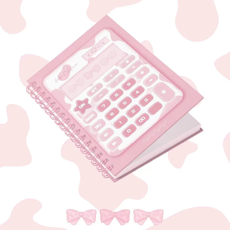 Original Creative Calculator Love Goo Book Hand Account Notebook Coil Books