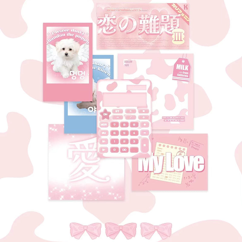 Original Creative Calculator Love Goo Book Hand Account Notebook Coil Books