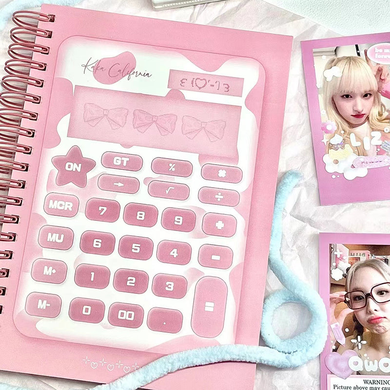 Original Creative Calculator Love Goo Book Hand Account Notebook Coil Books