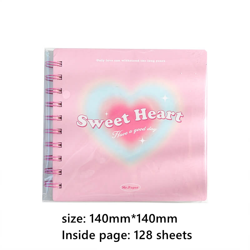 Sweetheart Series Plaid Notebook Hand Accout Summary Notebook Coil Book