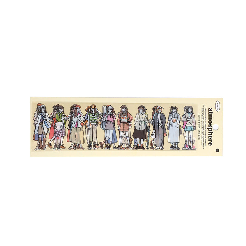Infeel.Me Gentle Past Series PET Character Deco Sticker