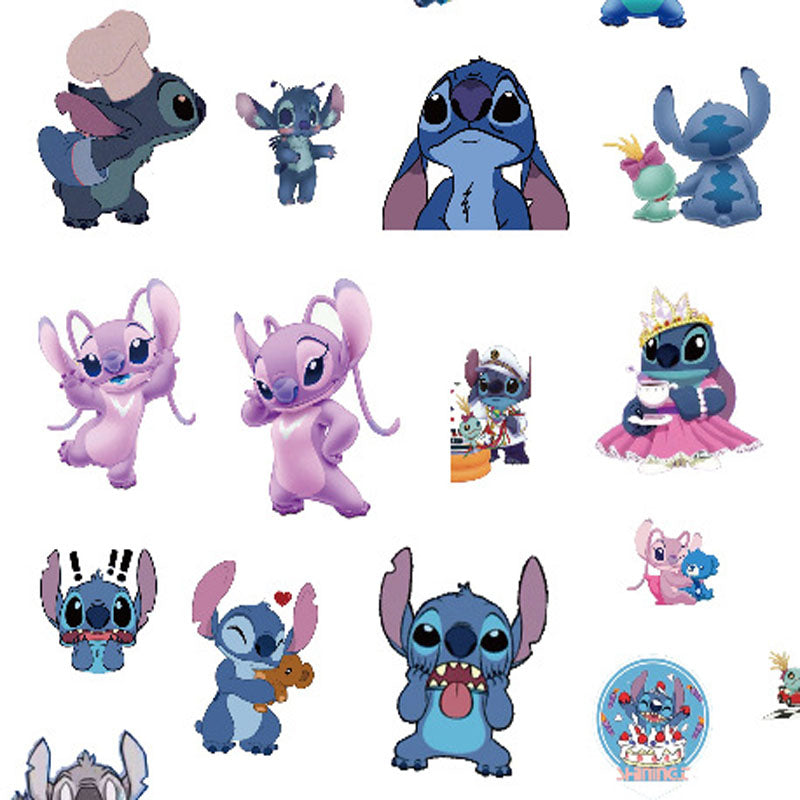 50 Stitch Stickers Star Baby Stitch Stickers ipadDIY Mobile Phone Case Waterproof Stickers