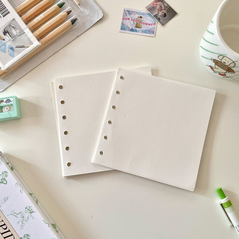 Card Book Color Matching Version Square Binder Collage Transparent PVC Card Book Two-In-One