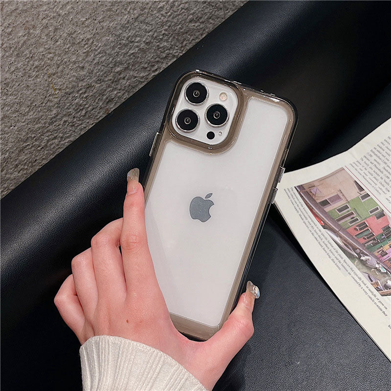 Transparent Acrylic Space Case Suitable For iPhone 13 Phone case iPhone11/12Pro Max Hard Case XS Large Hole