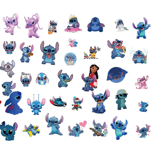 50 Stitch Stickers Star Baby Stitch Stickers ipadDIY Mobile Phone Case Waterproof Stickers