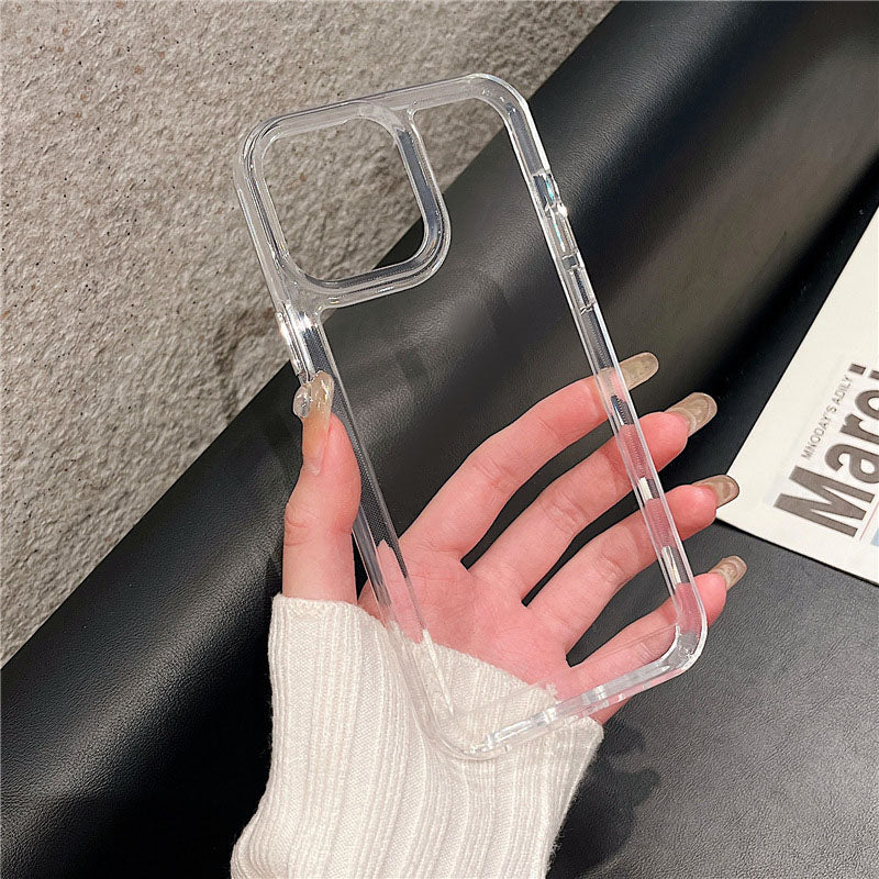 Transparent Acrylic Space Case Suitable For iPhone 13 Phone case iPhone11/12Pro Max Hard Case XS Large Hole