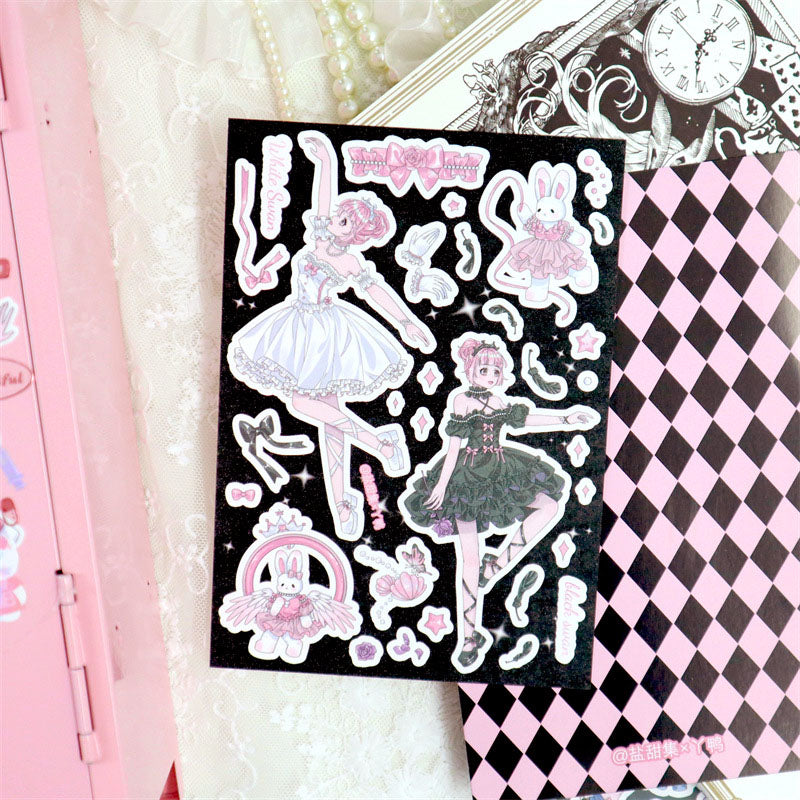 Cartoon Pochacco Stickers Cute Ins Cinnamoroll Sanrio Hand Account Waterproof Decorative Small Pattern Hand Account Stickers