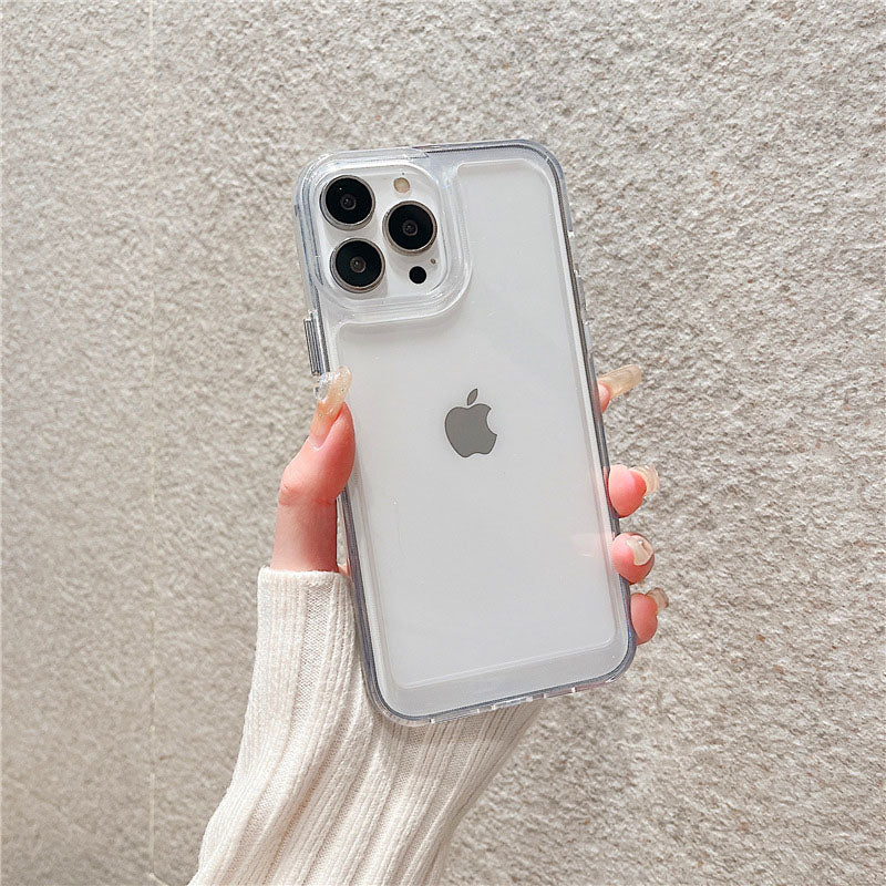 Transparent Acrylic Space Case Suitable For iPhone 13 Phone case iPhone11/12Pro Max Hard Case XS Large Hole