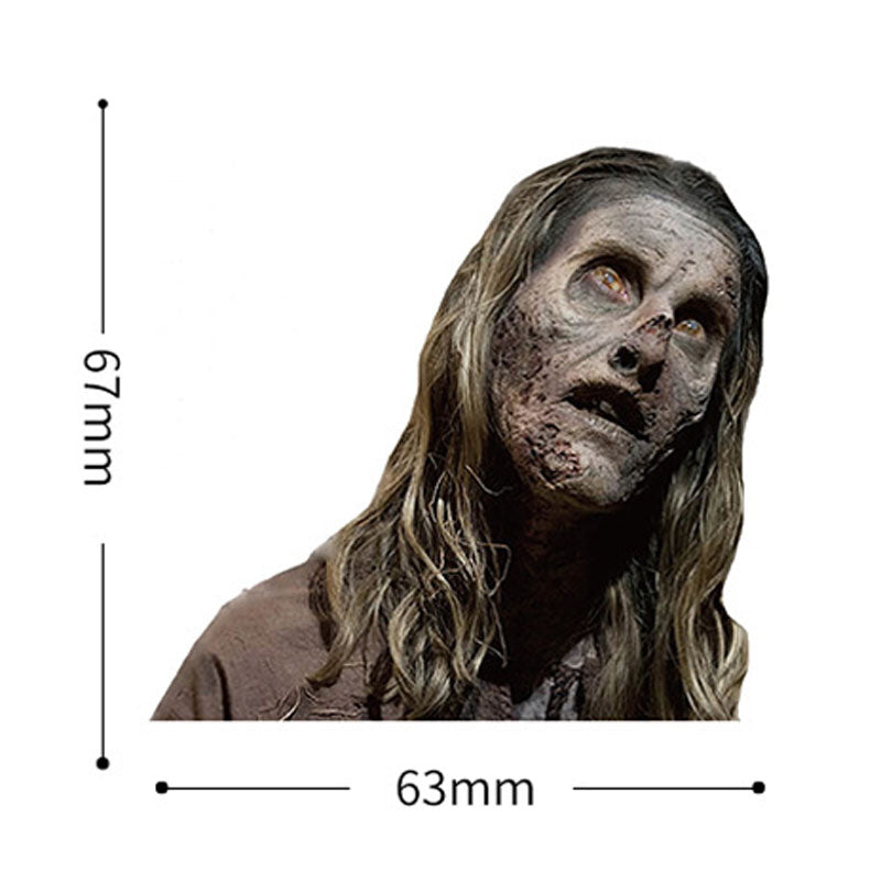 50pcs The Walking Dead Classic American Drama Decorative Graffiti Stickers Water Cup Suitcase Notebook Waterproof Stickers