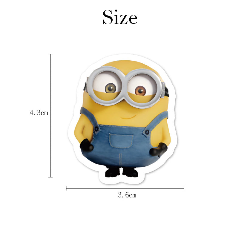 60PCS Minions Stickers Cartoon Despicable Me Stickers Waterproof DIY Stickers