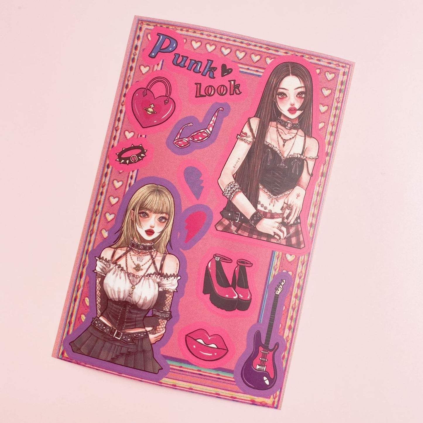 DIY Cute Painting Decoration Material Stickers Character Sticker