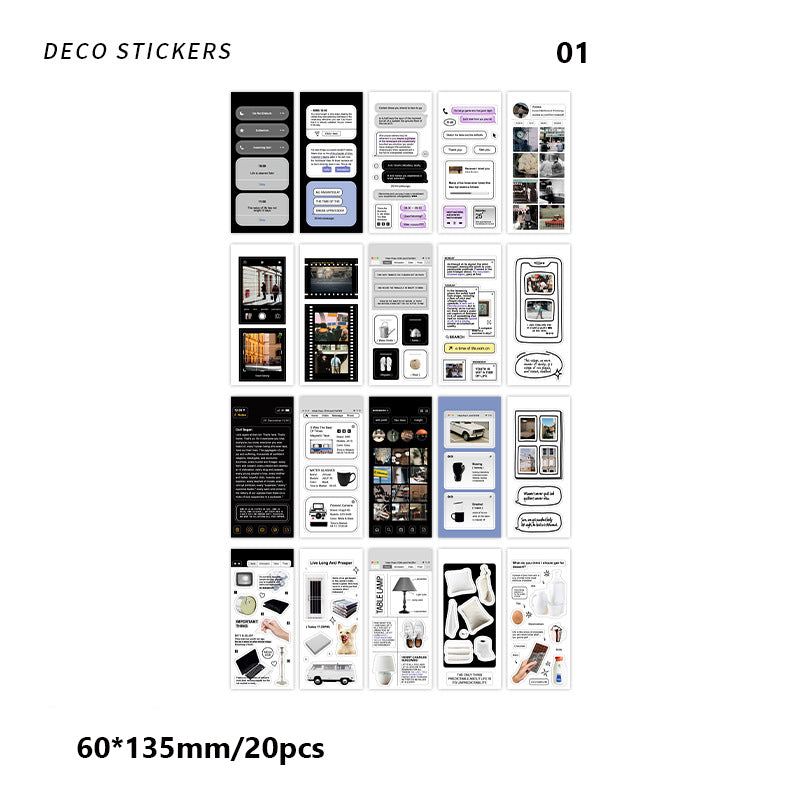 Infeel.Me Emotion Vending Machine Series Sticker Book