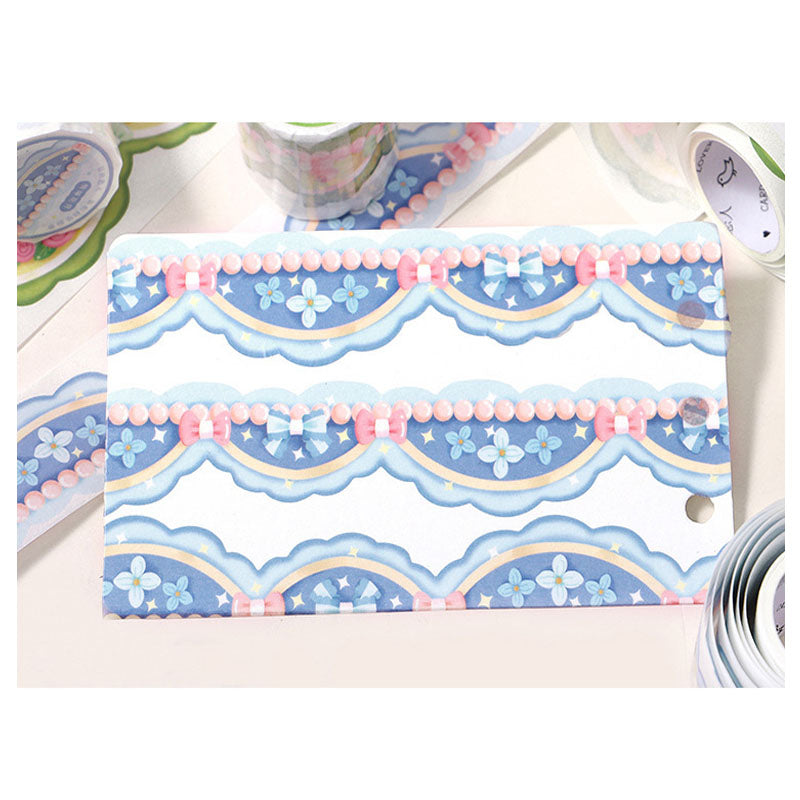 Letter Lovers Washi Fruit Tape Cream Special-Shaped Sticker Roll Hand Account Decoration Material Stickers Collage
