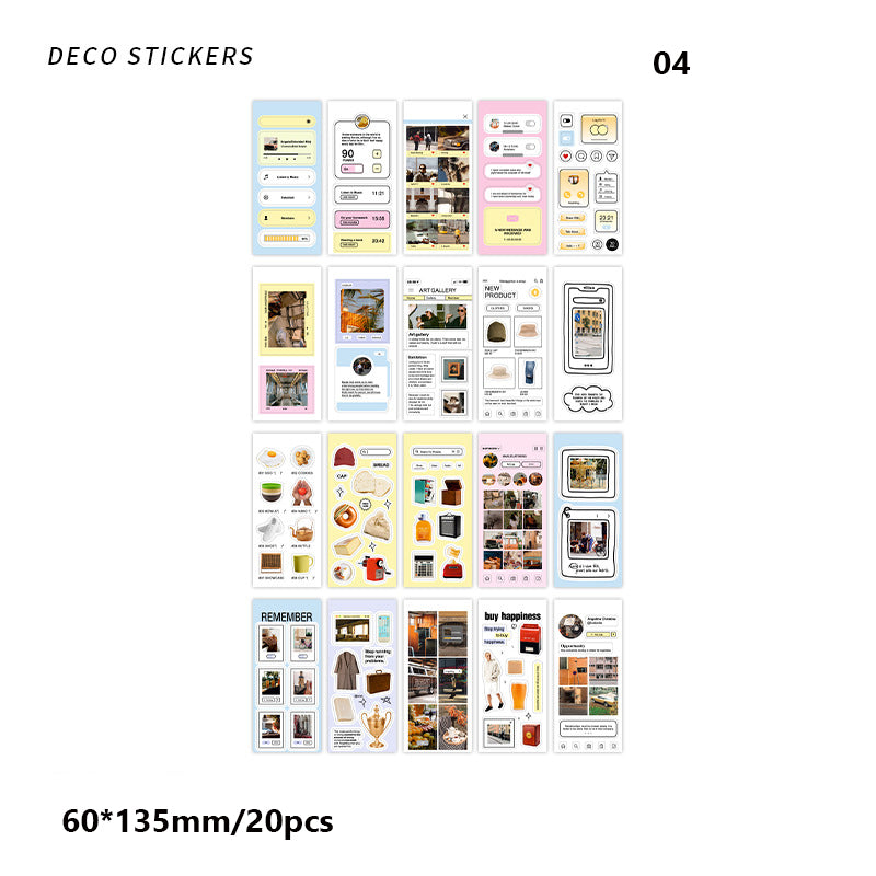 Infeel.Me Emotion Vending Machine Series Sticker Book