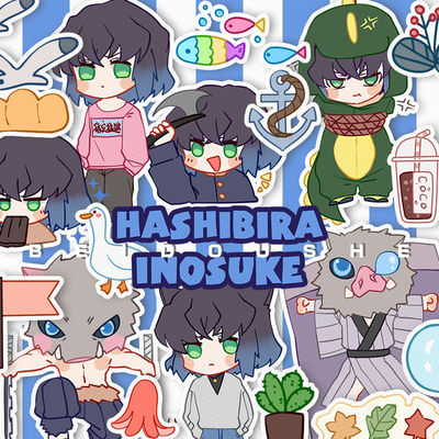 Demon Slayer: Kimetsu No Yaiba Agatsuma Zenitsu Tomioka Giyuu Handaccount Phone Case Kochou Shinobu Rengoku Kyoujurou Glitter Stickers