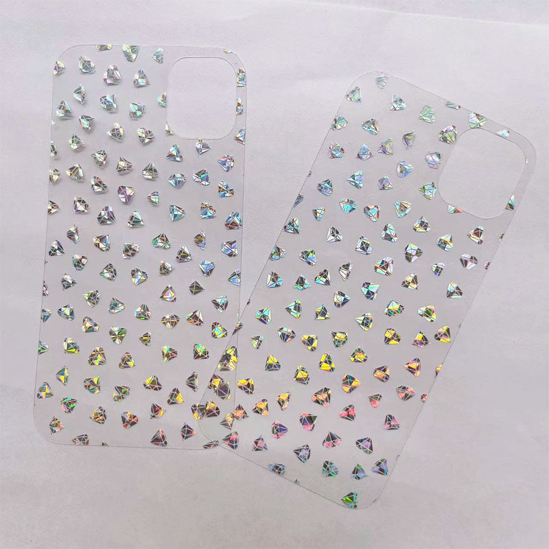 DIY Phone Case Back Card Handmade Material for iPhone Samsung Huawei etc
