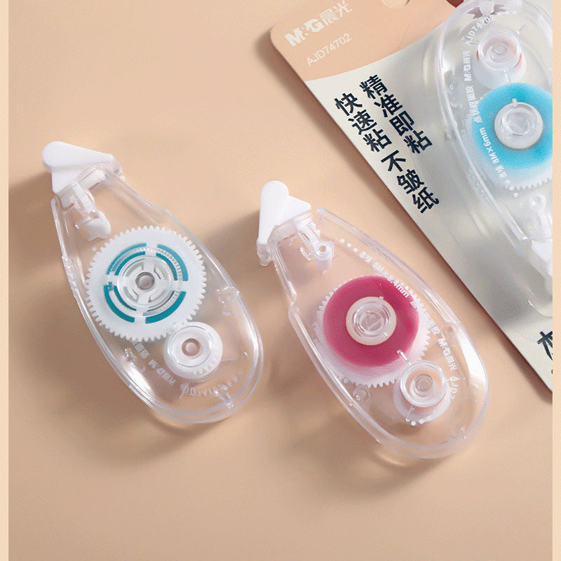 Modify Belt-Type Double-Sided Adhesive Large-Capacity Sticker Tape Hand Account Material Creative Dot-Shaped Double-Sided Adhesiveg