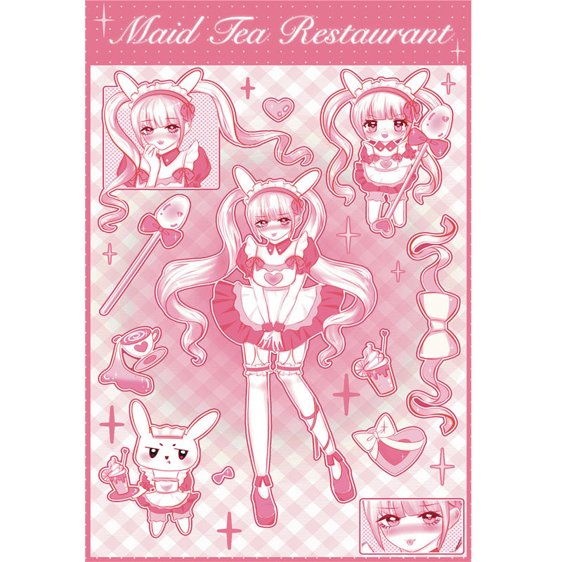 Sweetheart Series Cute Sweet Character Domi Sticker Hand Account Mobile Phone Case Ipad Waterproof DIY Sticker