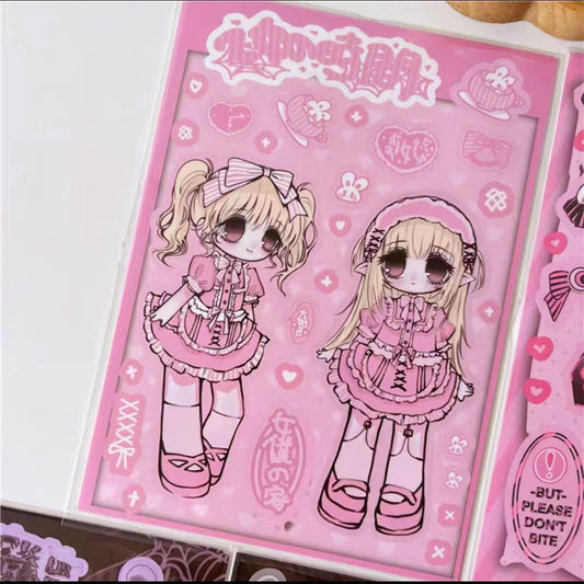 Sweetheart Version Of Shibuya Babes DIY Glue 11/13 Promax/14/12 Phone Case Sticker Mobile Phone Case Finished Product