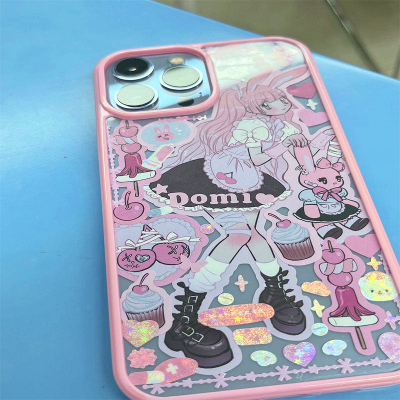 Domi Sticker Book Comic Style DIY Decorative Stickers Mobile Phone Shell Hand Account Postcard Collection Sticker Book