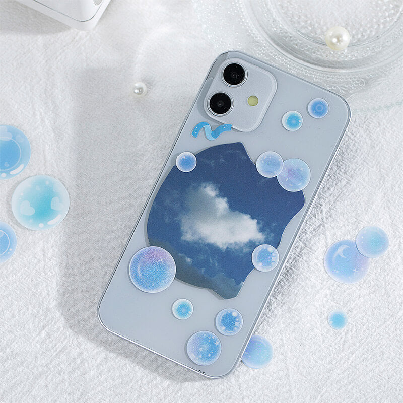 Star River Fantasy Series ins Nubble Dot Flash Film Hand Account Goo plate Decoration Stickers