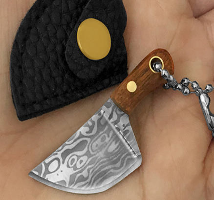Key chain kitchen knife Mini knife, gift knife Express knife Portable knife Key knife Non folding knife Pendant accessories