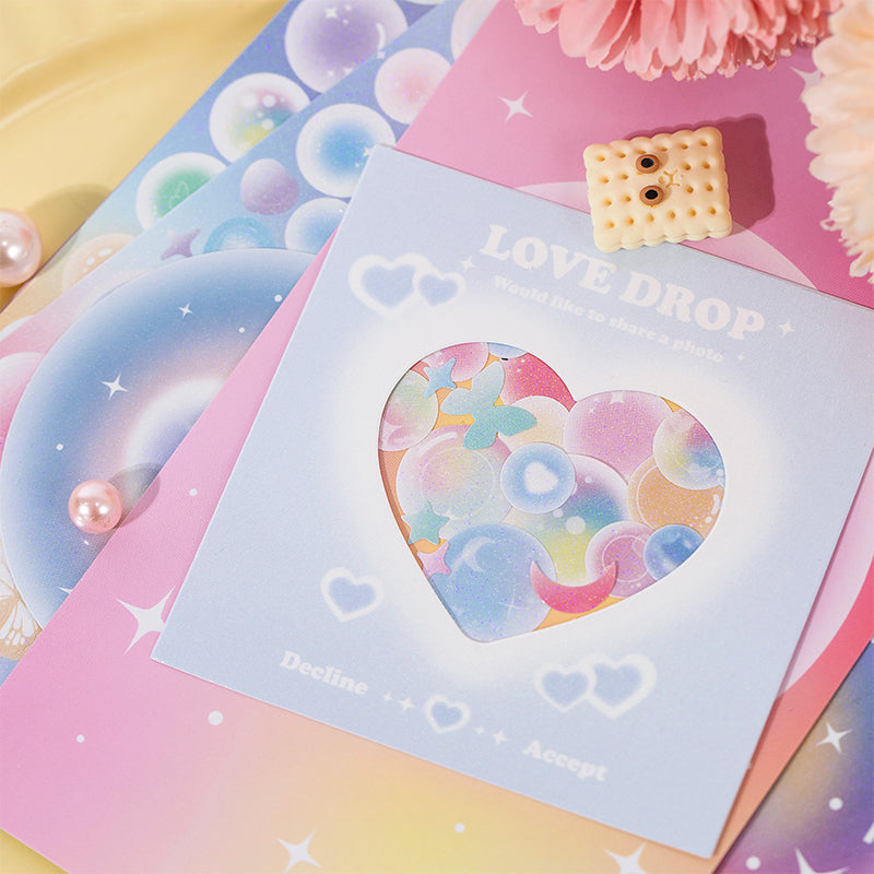 Colorful Big Bubbles DIY Handbook Decoration Stickers