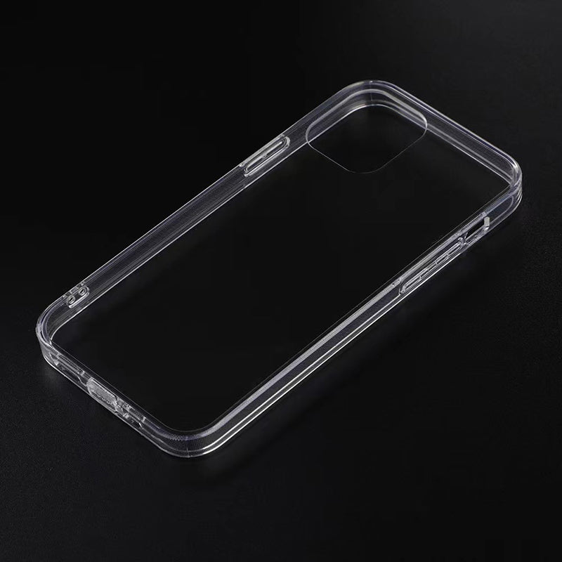 Transparent DIY Phone CaseDrop Glue Cream Glue Fluted Phone Case Grooved shell with hard bottom and soft edge