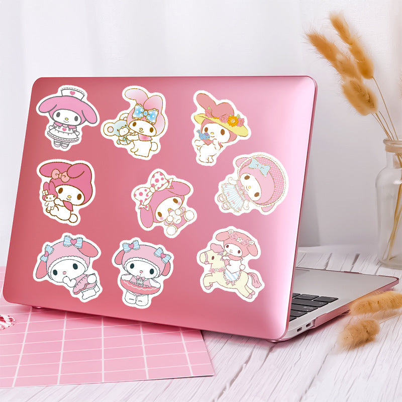 50pcs Melody Stickers Hand Account DIY Mobile Phone Case Laptop Ipad Water Cup Set Waterproof Graffiti Stickers Stickers