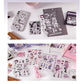 Matte Membrane Goo Card Sticker Little Witch Sweetheart Series Cartoon Sweet And Cool Girl Hand Account Material