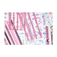 DIY key chain Hand Account Phone Case Bottom Decoration Stickers Lace Chain Series Love Ribbon Material 4 Types