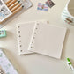 Card Book Color Matching Version Square Binder Collage Transparent PVC Card Book Two-In-One