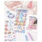 Cute Donut Series Matte Membrane Sticker Cartoon Animal DIY Hand Account Decoration Collage 4 Styles