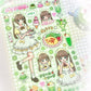 Maid Eating Tea Shop Series Stickers Gooka Cute Cartoon Sticker