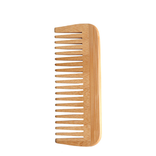 Nanzhu comb Anti-static Bamboo fragrance Bamboo household comb Wide tooth smooth hair comb