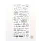 Cute Border Sticker Photo Frame Decorative Sticker Avatar Decoration Pocket Material Sticker