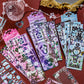 Virtual Core Sticker Sweet Cool Gothic Cute Pet DIY Handbook Decoration Material Painting 8pcs 4 Types