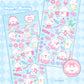 Heart Bunny Decorative DIY Stickers Phone Case Hand Account Cute Stickers