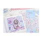 DIY key chain Hand Account Phone Case Bottom Decoration Stickers Lace Chain Series Love Ribbon Material 4 Types