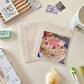 Card Book Color Matching Version Square Binder Collage Transparent PVC Card Book Two-In-One