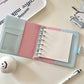 Card Book Color Matching Version Square Binder Collage Transparent PVC Card Book Two-In-One