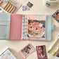 Card Book Color Matching Version Square Binder Collage Transparent PVC Card Book Two-In-One