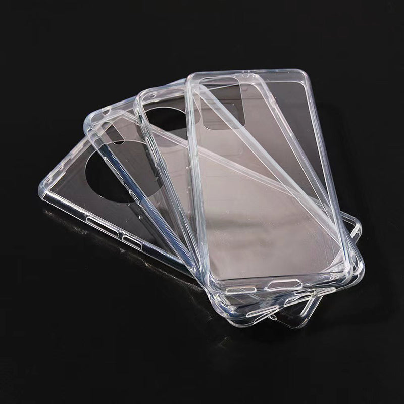 Transparent DIY Phone CaseDrop Glue Cream Glue Fluted Phone Case Grooved shell with hard bottom and soft edge