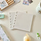 Card Book Color Matching Version Square Binder Collage Transparent PVC Card Book Two-In-One